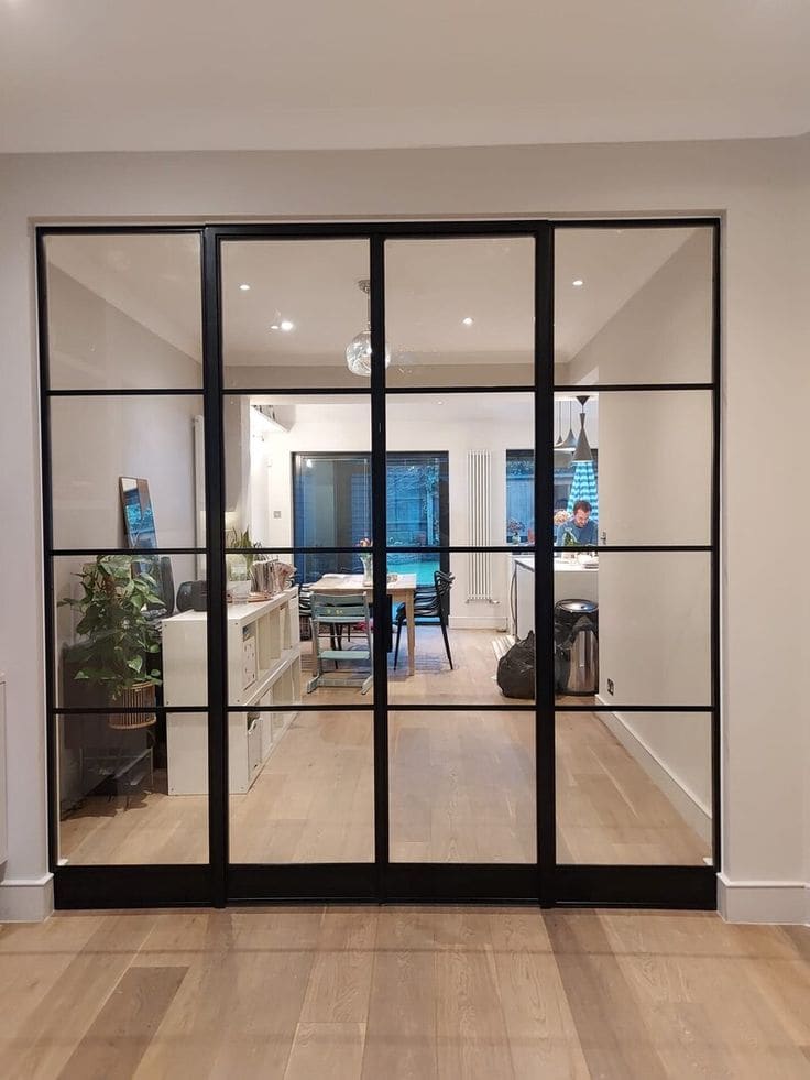 Steel Framed Glass Doors